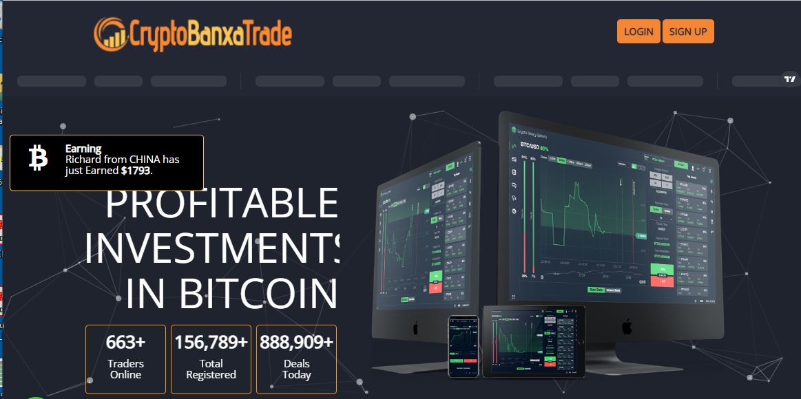 Crypto Banxa Pro Trade Screenshot