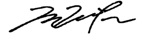 Signature of Mark P. Wetjen.