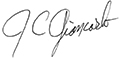 Signature of J. Christopher Giancarlo.